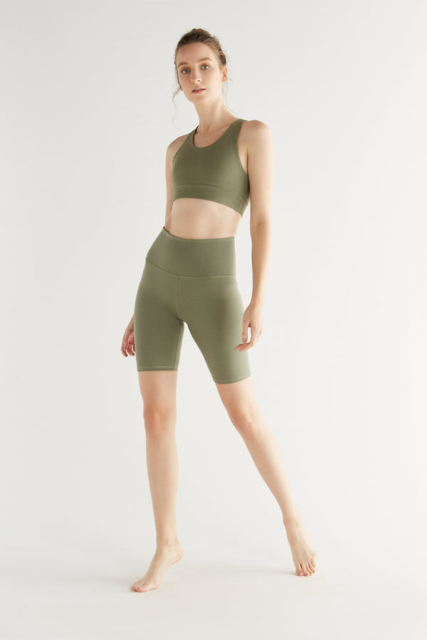 T1202-05 | Damen Yoga Top recycelt - Light Green