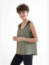 T1210-05 | TENCEL™ Active Damen Top - Light Green