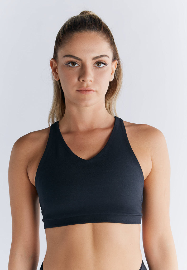 T1232-01 | Women Padded Bra recycled - Black