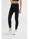 T1310-01 | Damen 7/8 Leggings recycelt - Black