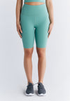 T1331-30 | Damen Fit Shorts - Malachite Green