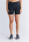 T1332-01 | Damen Fit Mini Shorts - Black