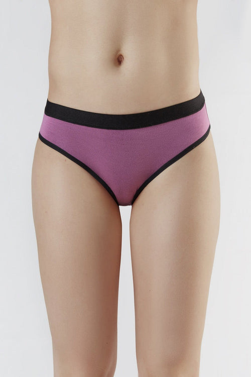 T1410-16 | TENCEL™ Intimate Damen Slip - Purple Nitro