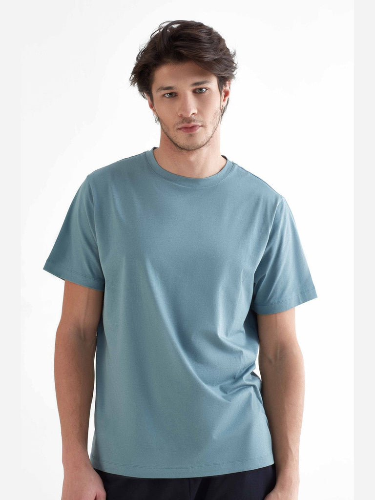 T2100-07 | TENCEL™ Active Herren T-Shirt - Light Grey