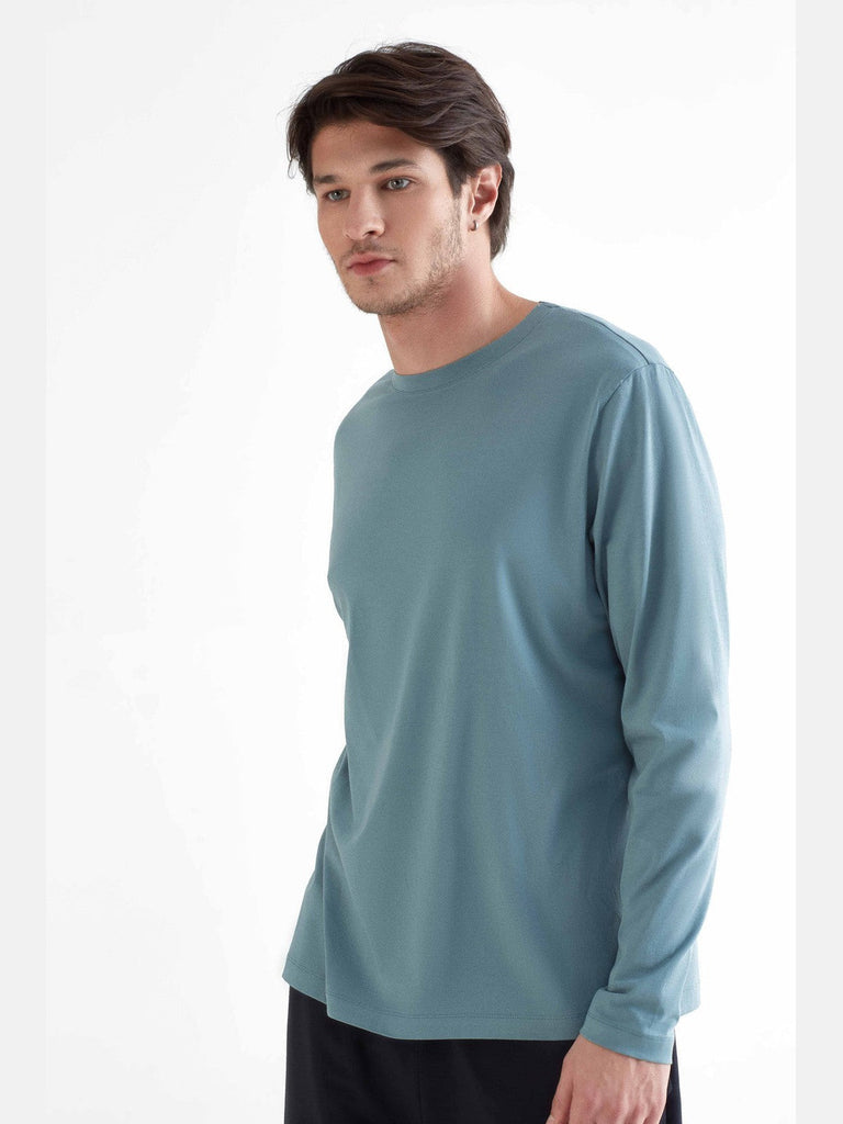 T2110-07 | TENCEL™ Active Men Long Sleeve - Light Grey