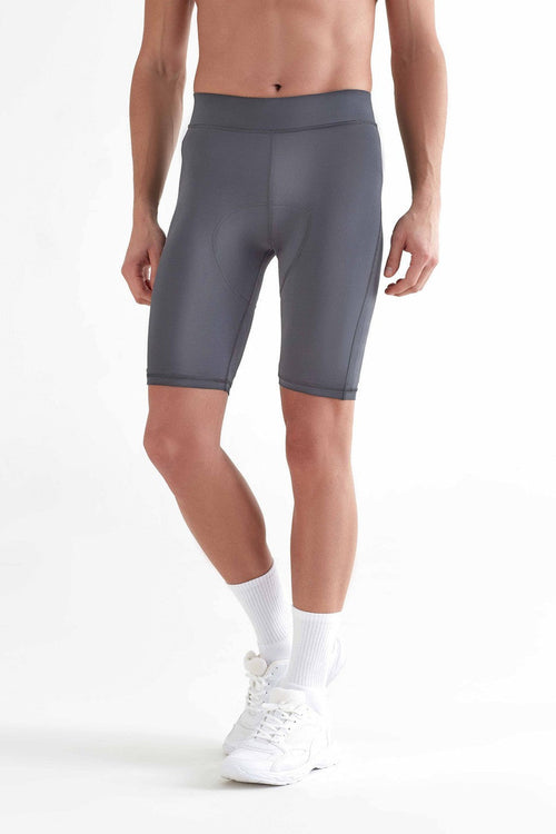 T2330-04 | Men Cycling Tights recycled - Anthracite