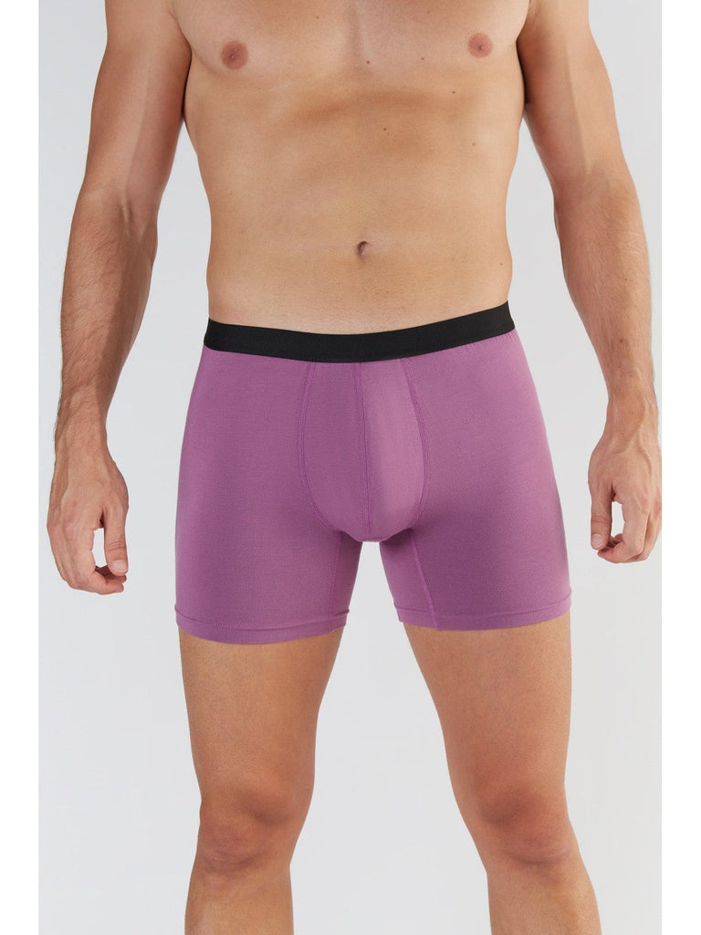 T2400-16 | TENCEL™ Intimate Herren Trunkshorts - Purple Nitro