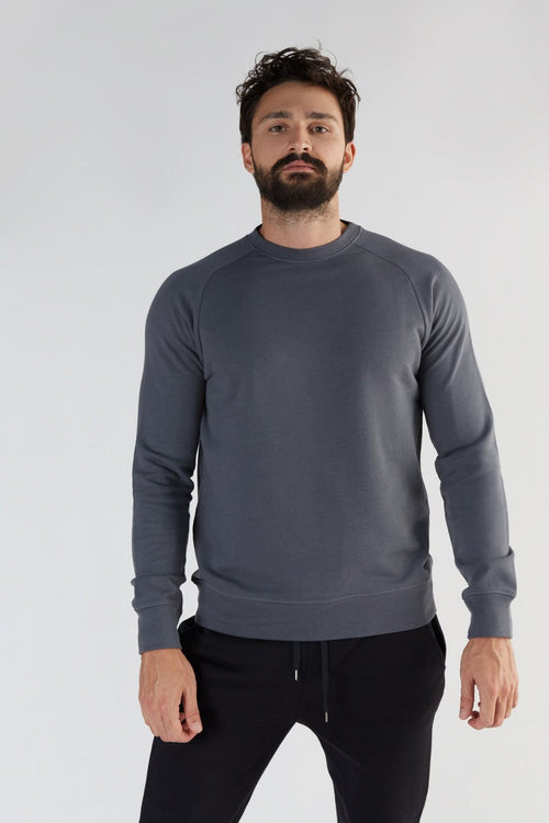T2800-04 | TENCEL™ Active Men Sweatshirt - Anthracite