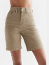 WA3018-403 | Damen Denim Shorts in Ton Waschung - Caribe