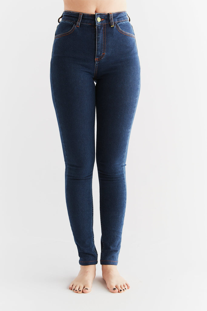 WD1026-237 | Women Warm Skinny Fit - Colony Blue