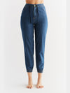 WT1022-257 | Damen Jogger Jeans - Royal Blue