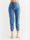 WT1022-311 | Damen Jogger Jeans - Crystal Blue